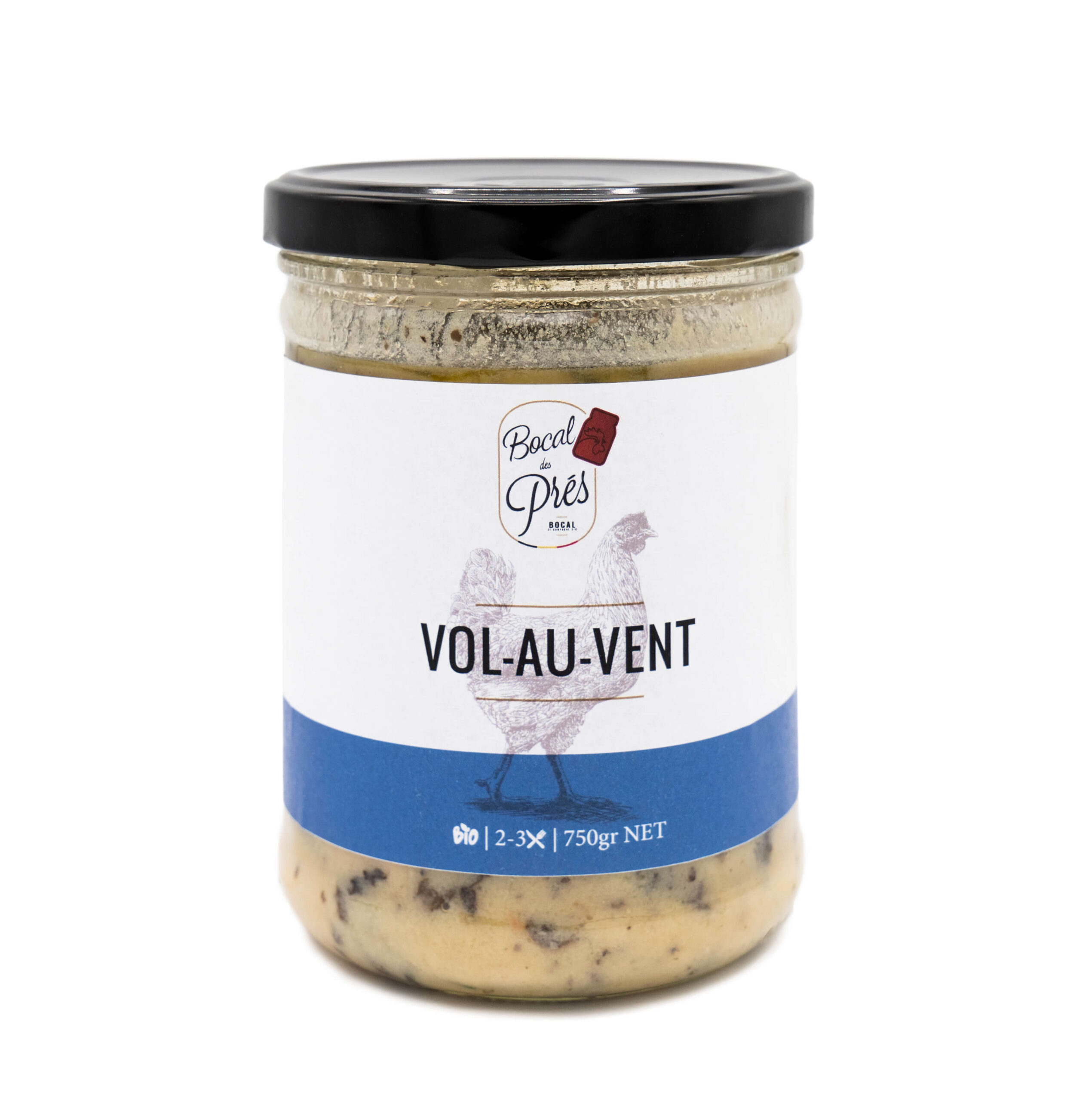 Coq Des Prés Bocal Des Prés Vol-au-vent Bio (750 gr)