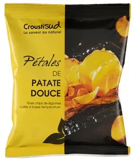 Croustisud Chips Zoete Aardappel Bio (70 gr)