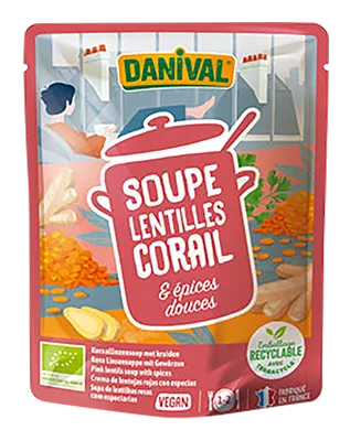 Danival Koraallinzen Kruidensoep Bio (500 ml)
