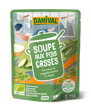 Danival Spliterwtensoep Bio (500 ml)