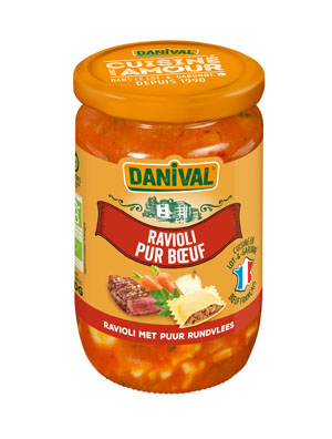 Danival Ravioli met Rund Bio (670 gr)