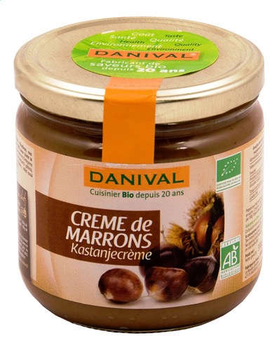 Danival Kastanjecrème Bio (380 gr)