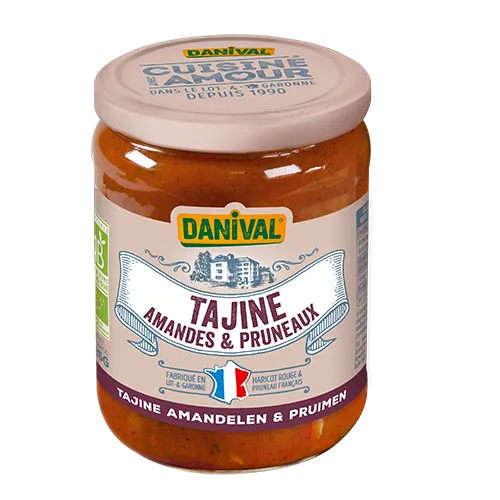Danival Tajine met Pruimen Bio (630 gr)