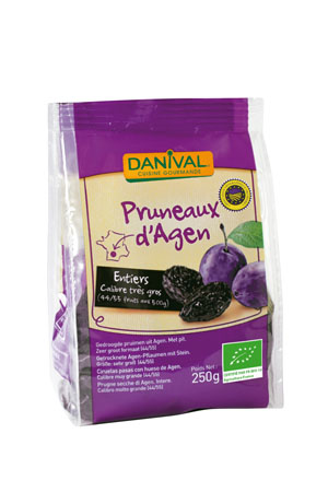 Danival Pruimen Agen zonder Pit 44/55 Bio (250 gr)