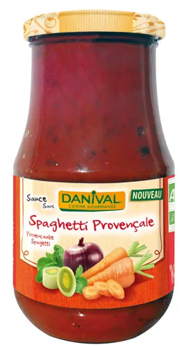 Danival Saus Spaghetti Provencale Bio (430 gr)