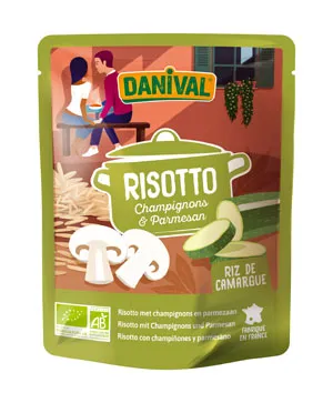 Danival Risotto met Champignons Bio (250 gr)