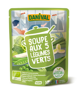Danival 5 Groene Groentensoep Bio (500 ml)