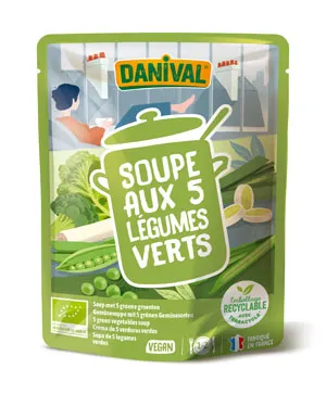 Danival 5 Groene Groentensoep Bio (500 ml)