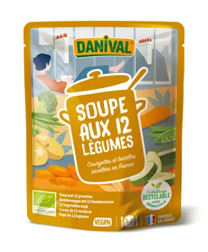 Danival Soep met 12 Groenten Bio (500 ml)