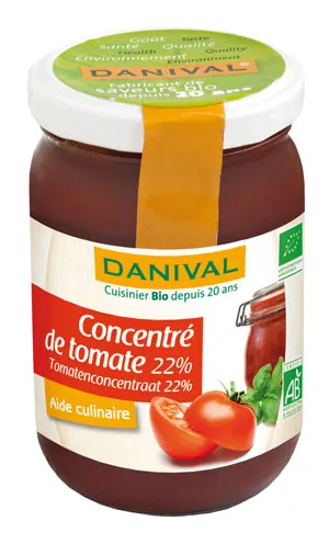 Danival Tomatenconcentraat Uit Marmande 22% Bio (200 gr)