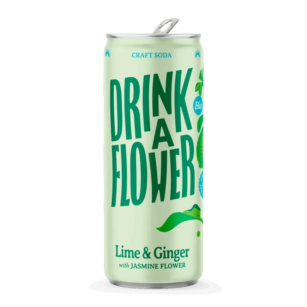 Drink A Flower Bio Drink A Flower Gember & Limoen Bio (250 ml)