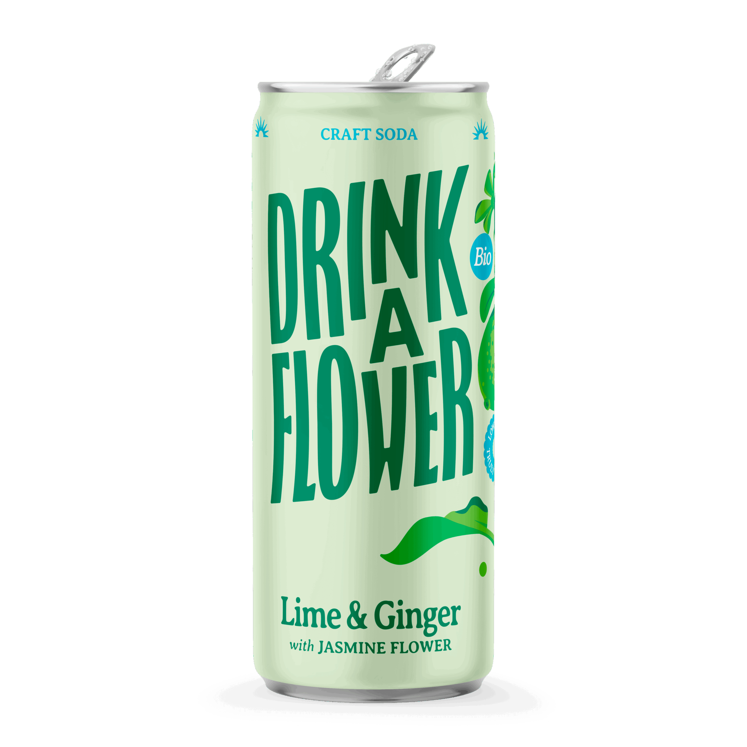 Drink A Flower Bio Drink A Flower Gember & Limoen Bio (250 ml)