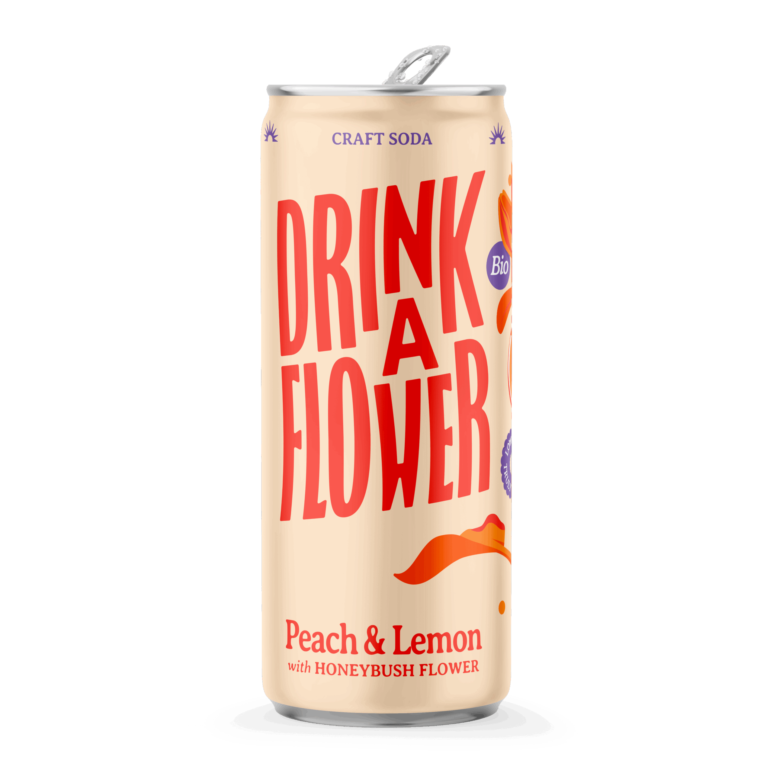 Drink A Flower Bio Drink A Flower Perzik & Citroen Bio (250 ml)