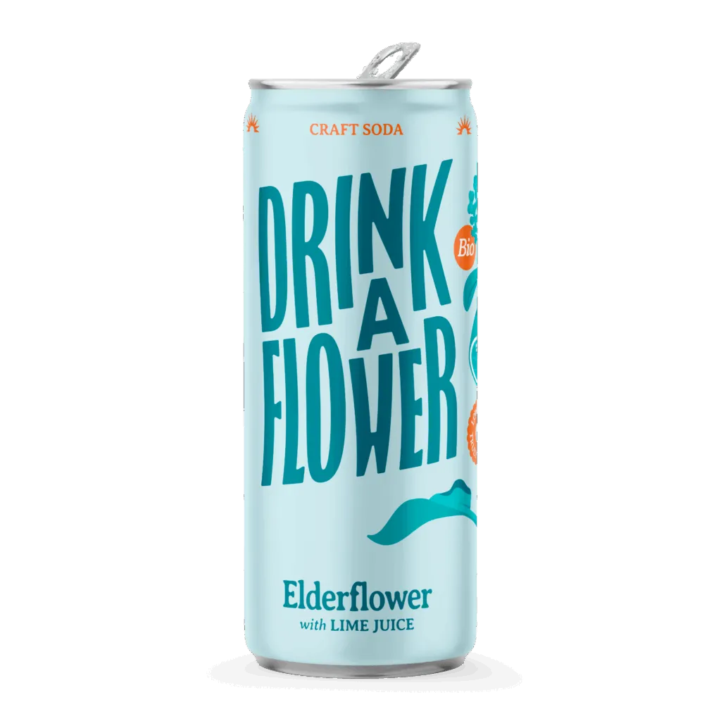 Drink A Flower Bio Drink A Flower Vlierbloesem & Limoen Bio (250 ml)