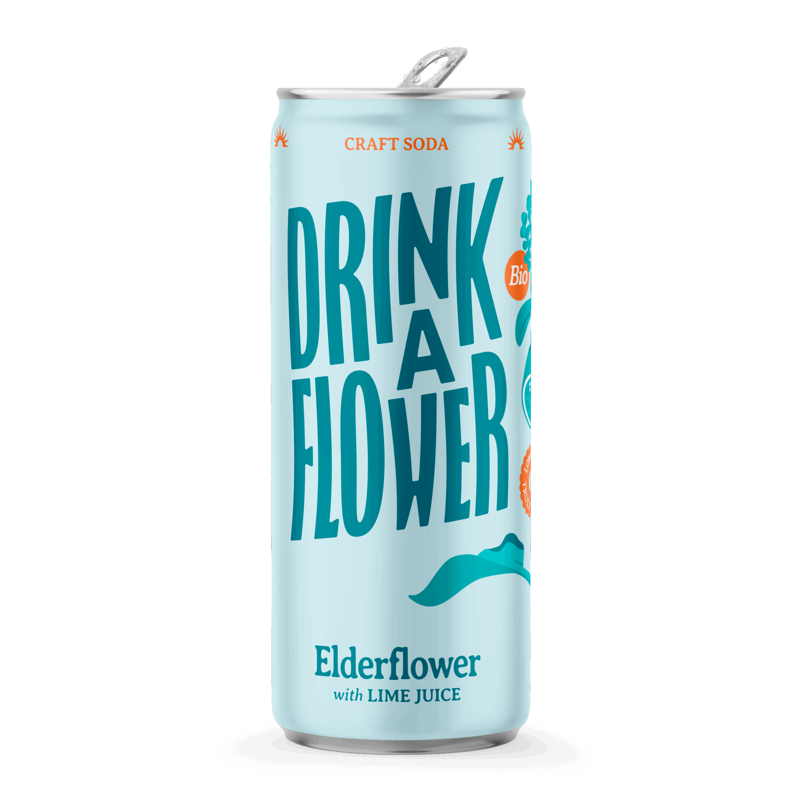 Drink A Flower Bio Drink A Flower Vlierbloesem & Limoen Bio (250 ml)