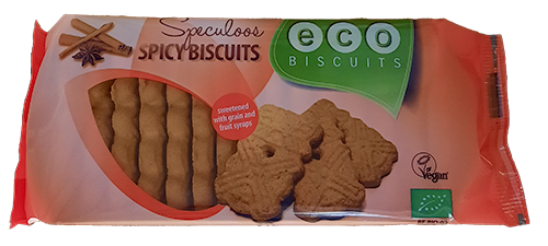 Eco-biscuits Speculaaskoekje Bio (185 gr)