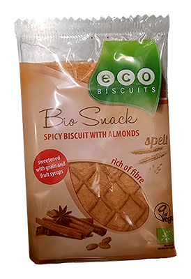 Eco-biscuits Spelt Speculaas Amandelkoek Bio (45 gr)