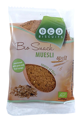 Eco-biscuits Spelt Mueslikoek Bio (40 gr)