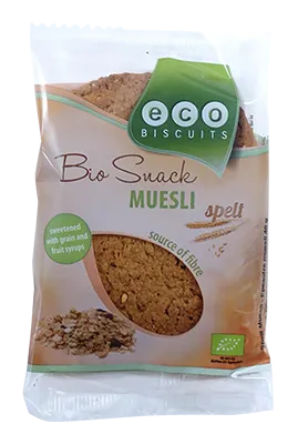 Eco-biscuits Spelt Mueslikoek Bio (40 gr)