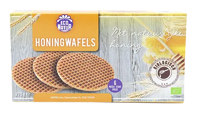 Eco-natur Eco Natur Honingwafels Bio (175 gr)