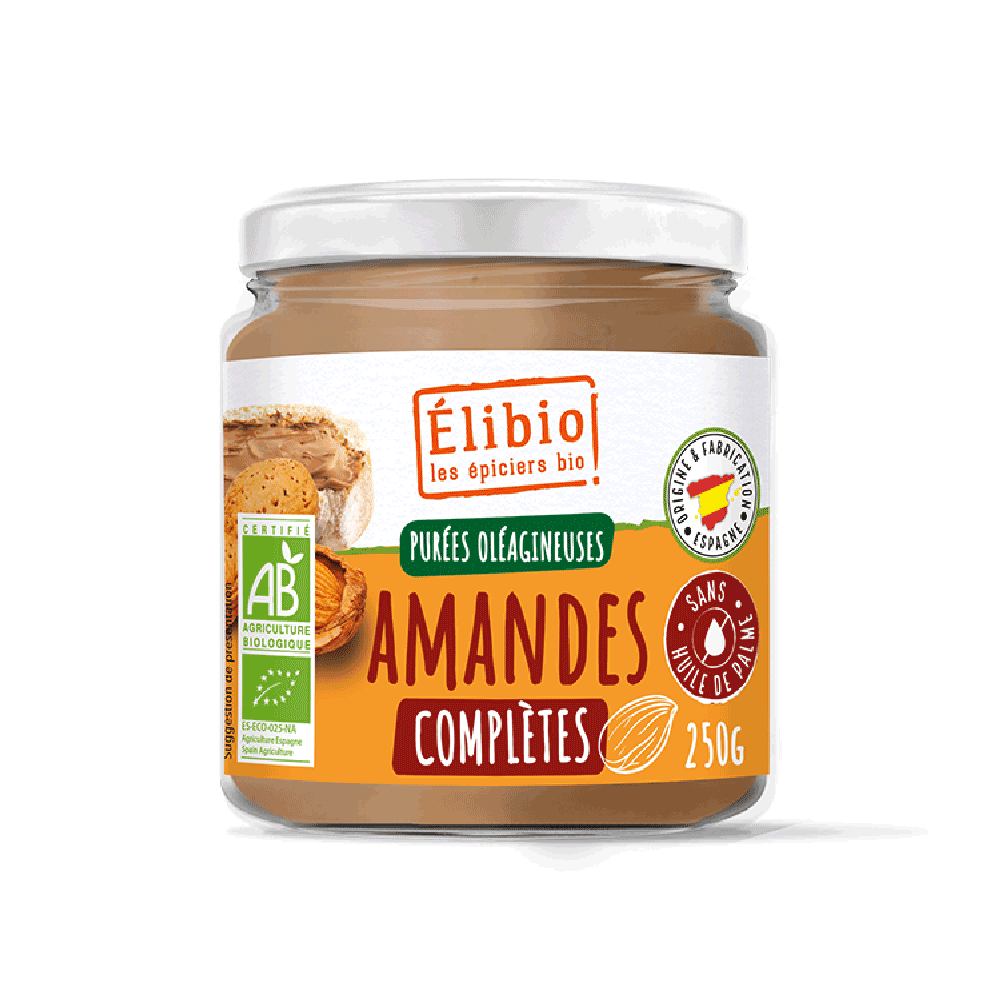 Elibio Élibio Amandelpasta Bio (250 gr)