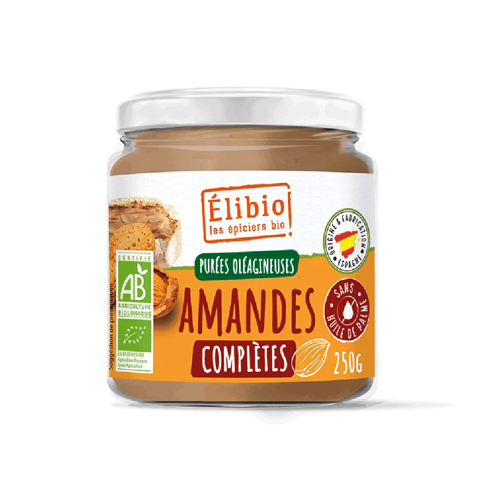 Elibio Élibio Amandelpasta Bio (250 gr)