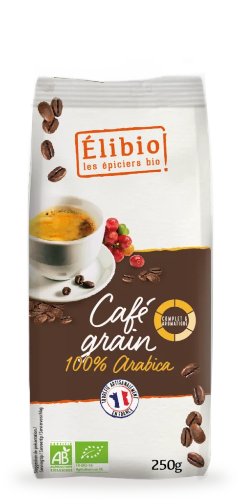 Elibio Élibio Koffiebonen 100% Arabica Bio (250 gr)