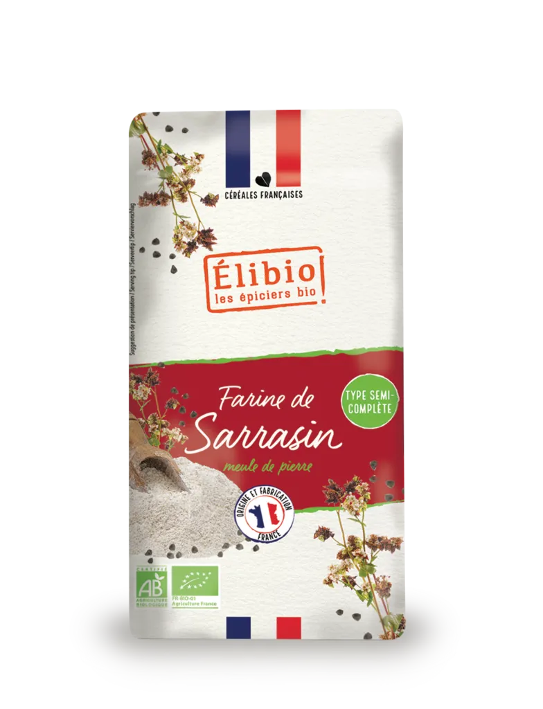 Elibio Élibio Boekweitmeel - Frankrijk Bio (1000 gr)
