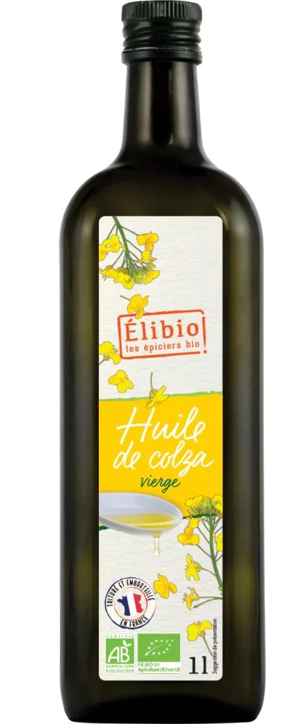 Elibio Élibio Koolzaad Olie Bio Frankrijk (1000 ml)