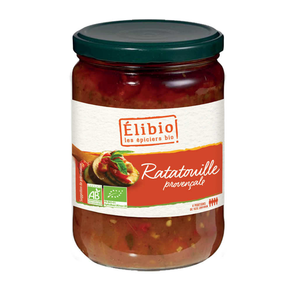 Elibio Élibio Ratatouille Bokaal Bio (650 gr)