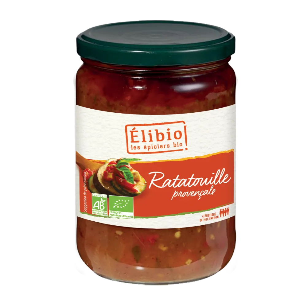 Elibio Élibio Ratatouille Bokaal Bio (650 gr)