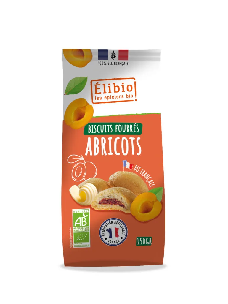 Elibio Élibio Koekjes met Abrikozenvulling Bio (150 gr)