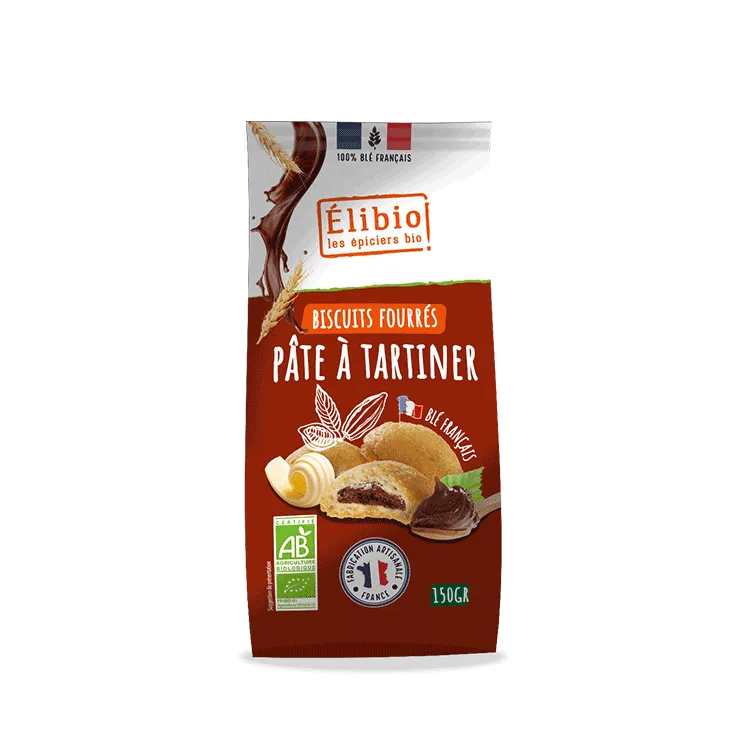 Elibio Élibio Koekjes met Chocopasta Bio (150 gr)