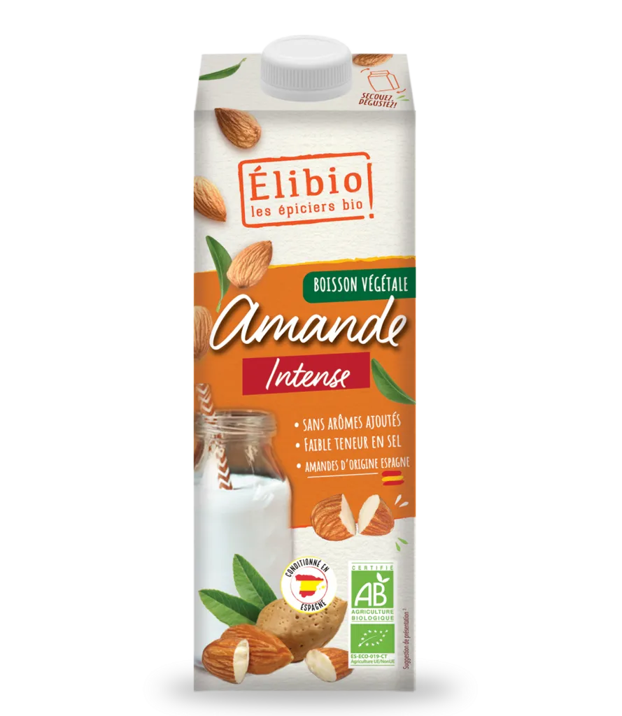Elibio Élibio Amandeldrink Rietsuiker Bio (1000 ml)