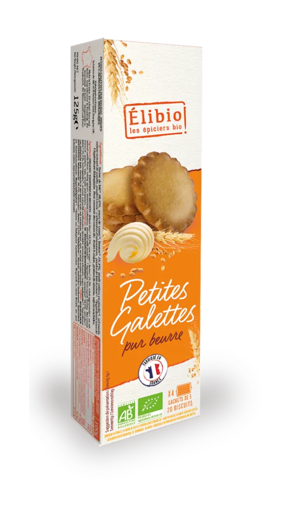 Elibio Élibio Boterkoekjes 4x5 Bio (125 gr)