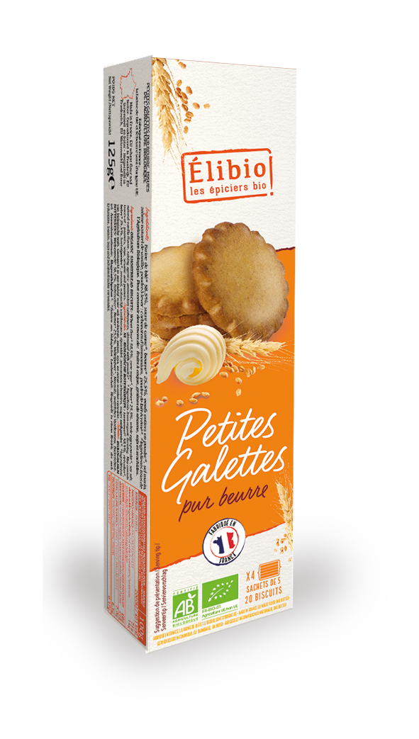 Elibio Élibio Boterkoekjes 4x5 Bio (125 gr)