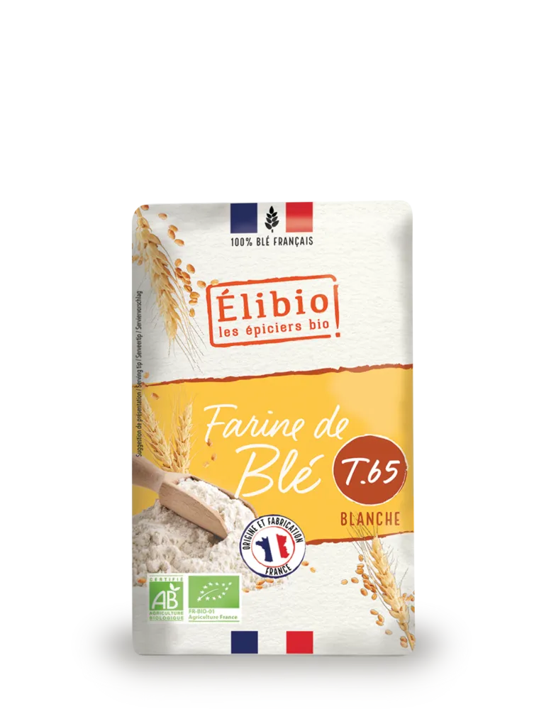 Elibio Élibio Tarwebloem - T65 Frankrijk Bio (1000 gr)