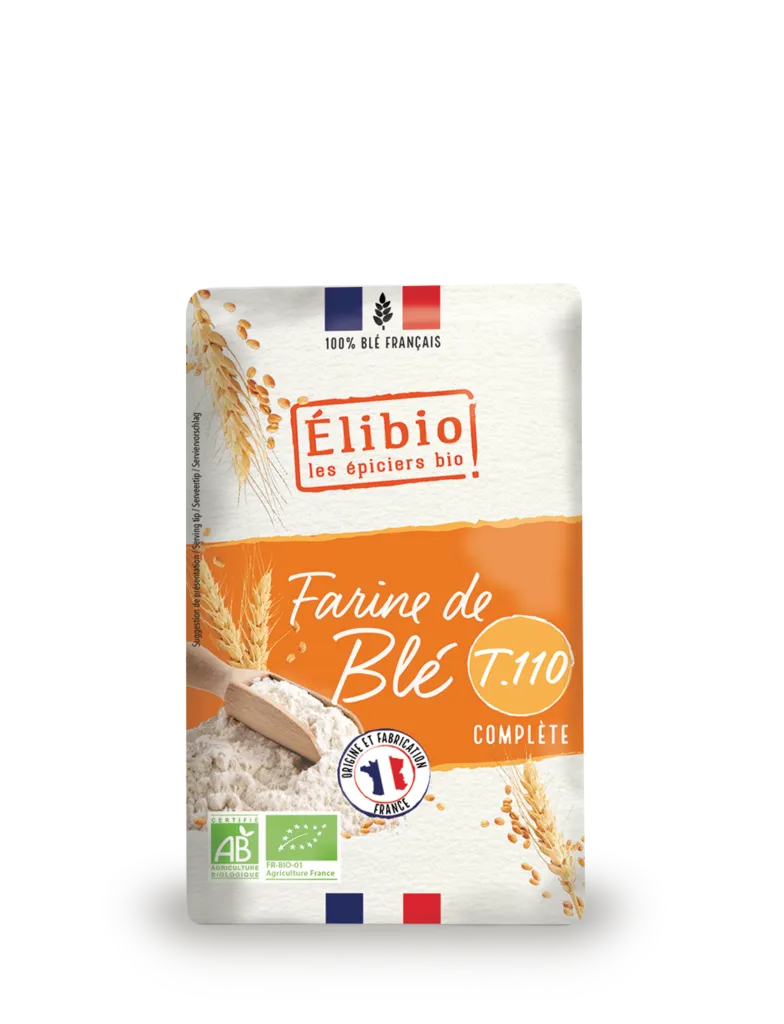 Elibio Élibio Tarwebloem - T110 Frankrijk Bio (1000 gr)