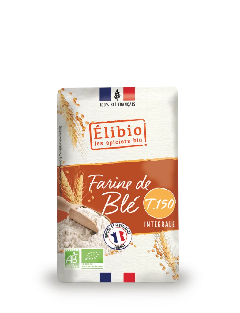 Elibio Élibio Tarwebloem - T150 Frankrijk Bio (1000 gr)