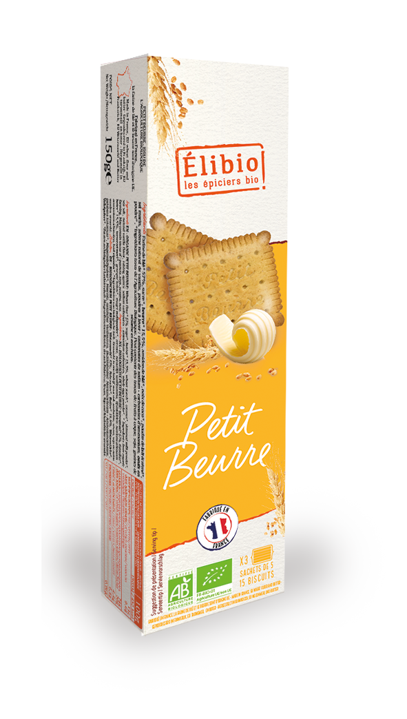 Elibio Élibio Petit Beurre 3x5 Bio (150 gr)