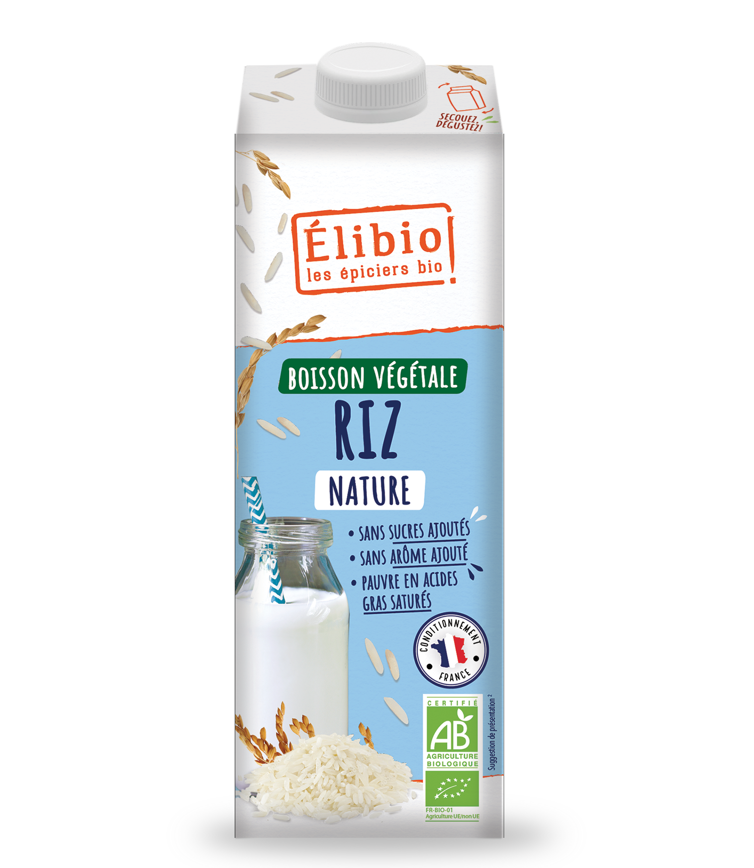 Elibio Élibio Rijst Drink Bio (1000 ml)