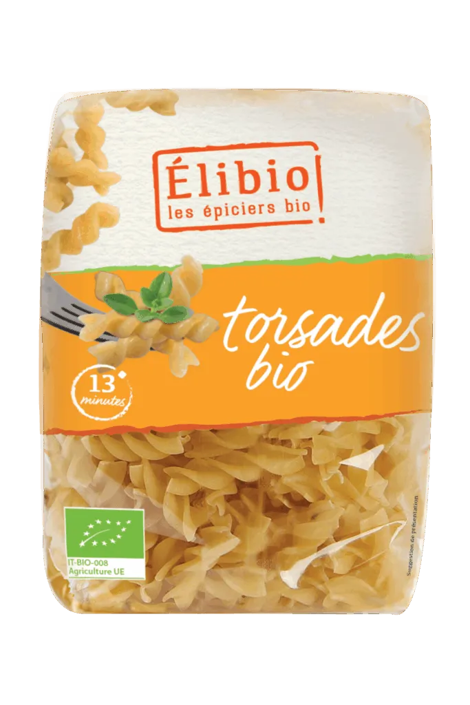 Elibio Élibio Fusilli Wit Bio (500 gr)