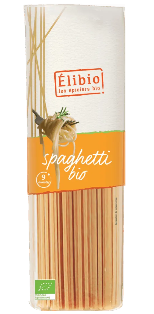 Elibio Élibio Spaghetti Wit Bio (500 gr)