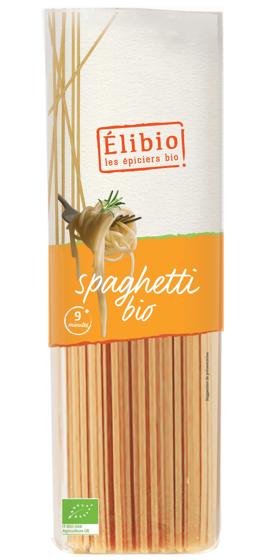 Elibio Élibio Spaghetti Wit Bio (500 gr)
