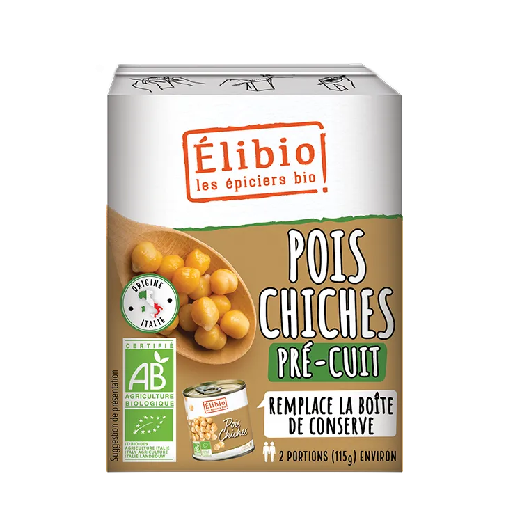 Elibio Élibio Kikkererwt 100% Italiaans Bio (380 gr)