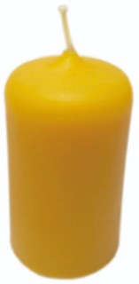 Eubiona Kaars Bijenwas 45x70mm (1 stuk)