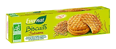 Evernat Sesamkoekjes Bio (150 gr)