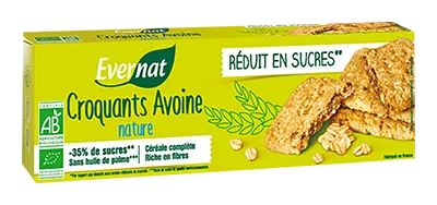 Evernat Haverkoekjes Bio (130 gr)