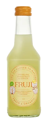 Fruji Sparkling Pompelmoes en Gember Bio (250 ml)