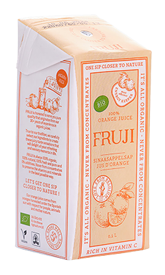Fruji Sinaasappelsap Bio (200 ml)
